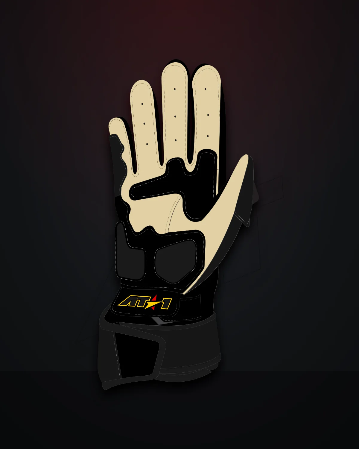 Deutschland Gloves — Palm (kangaroo)