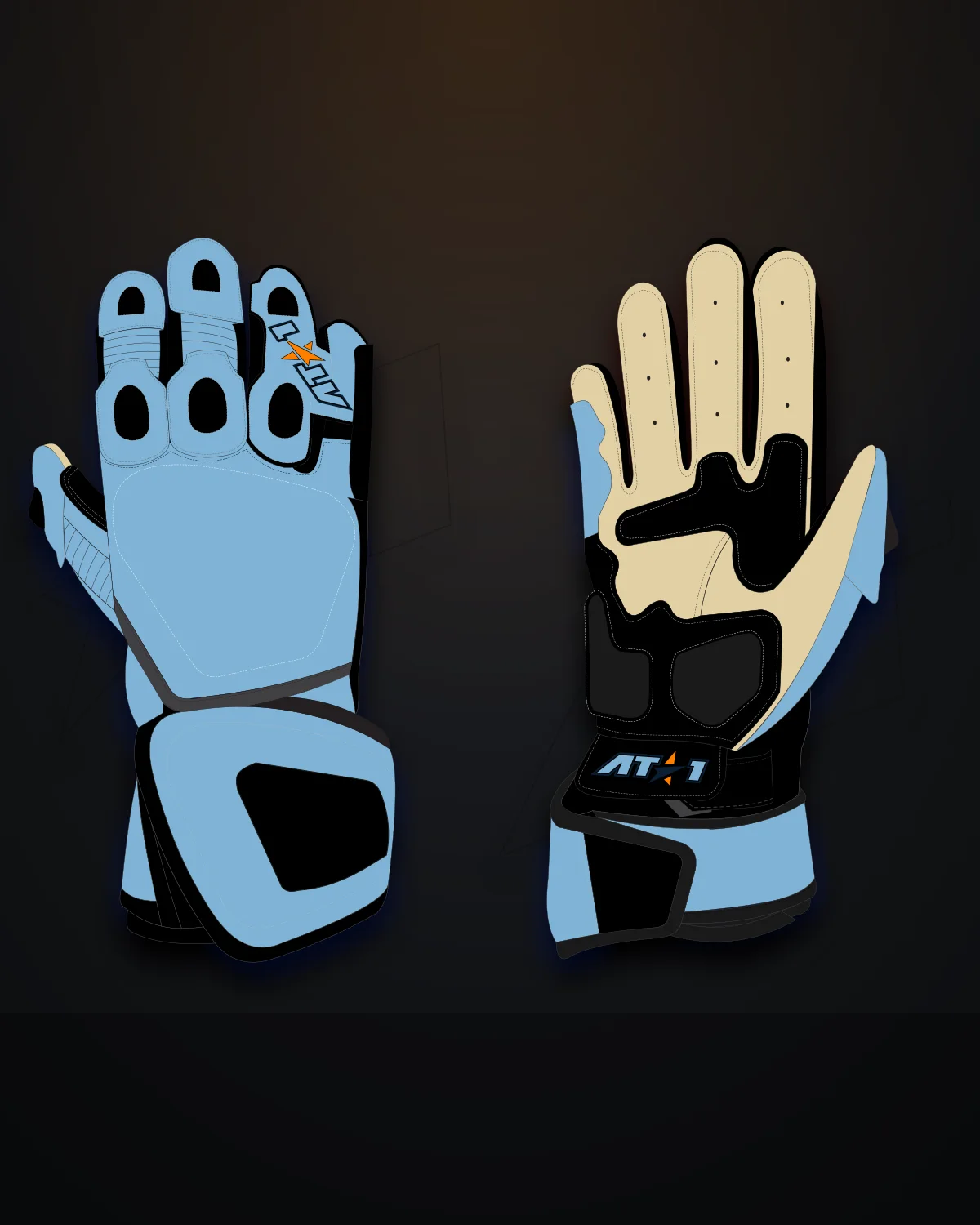 Heritage 68 Gloves motorcycle racing gloves