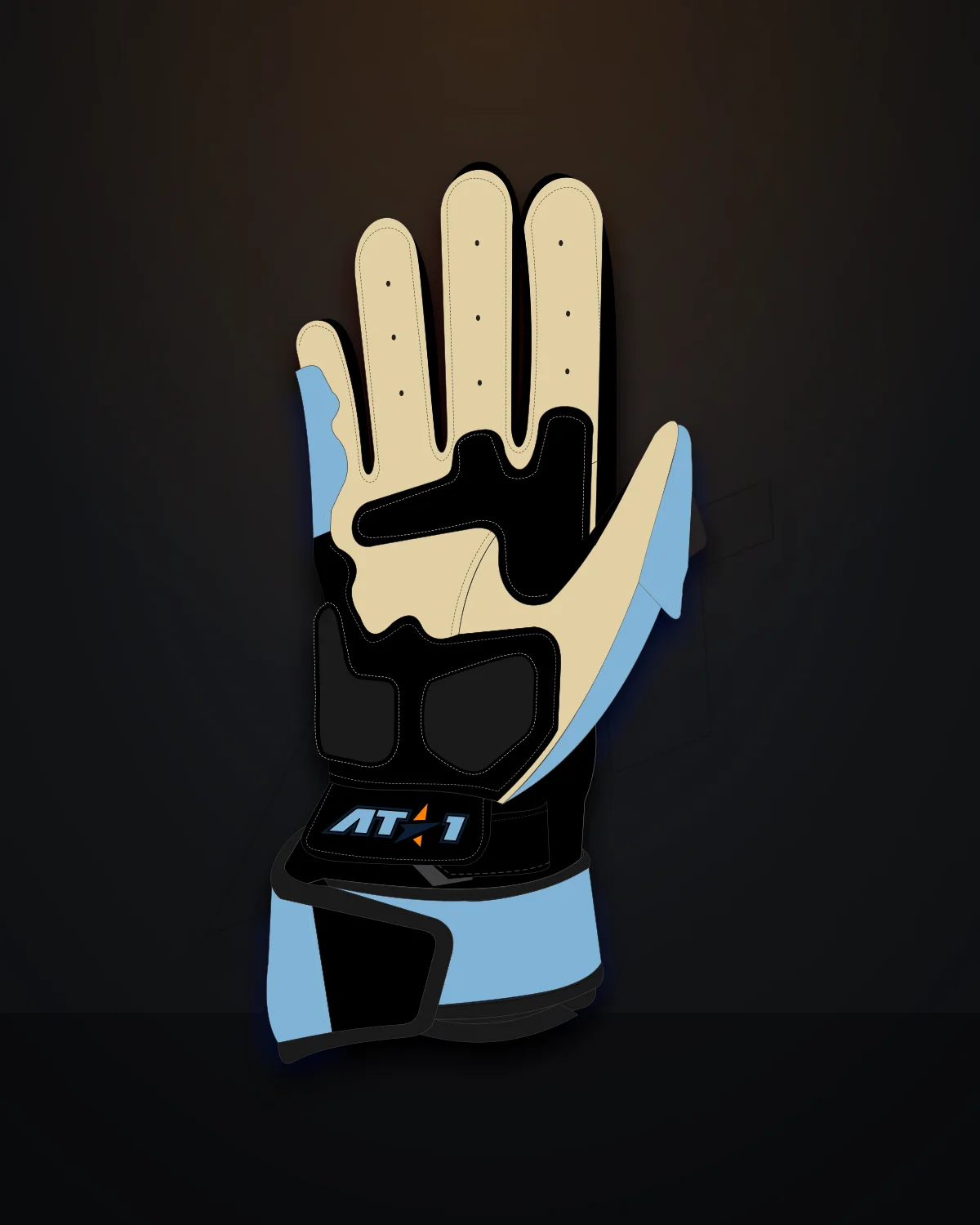 Heritage 68 Gloves — Palm (kangaroo)