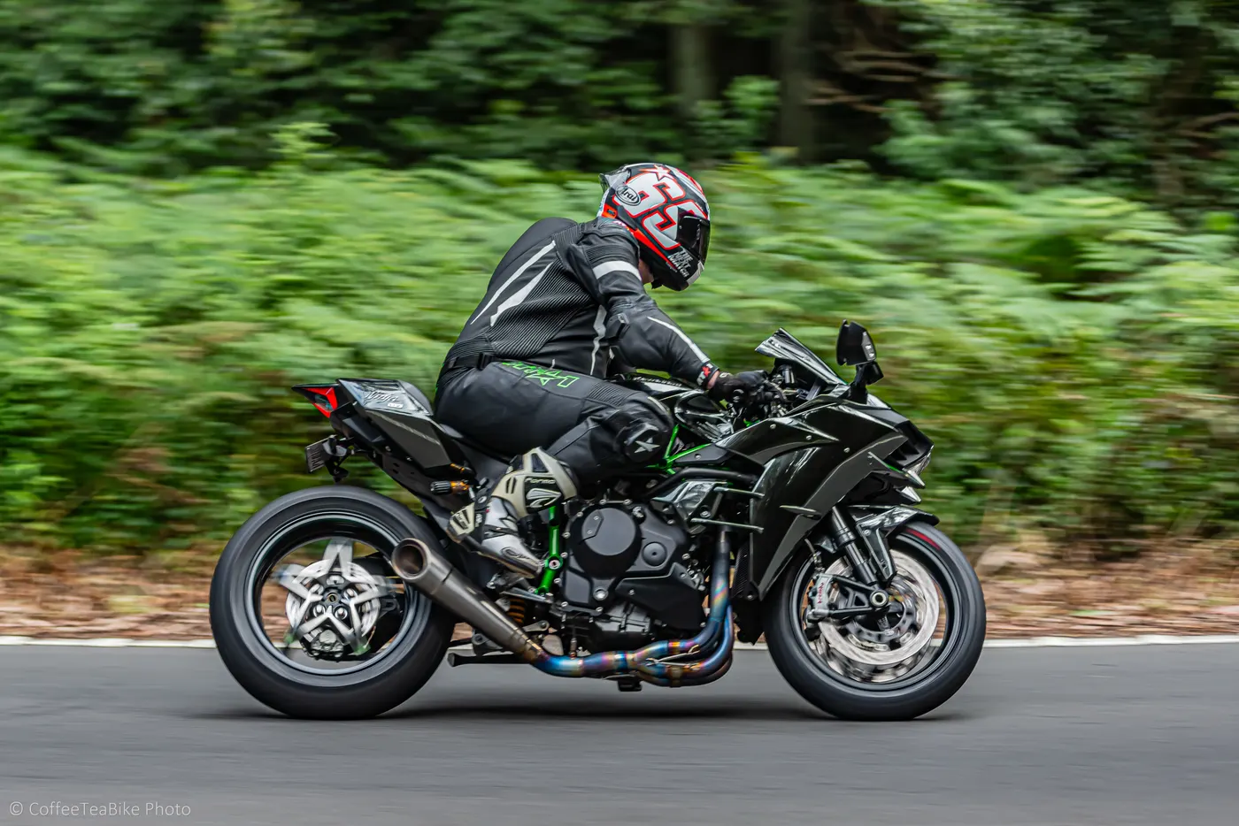 AT1 race suit on track