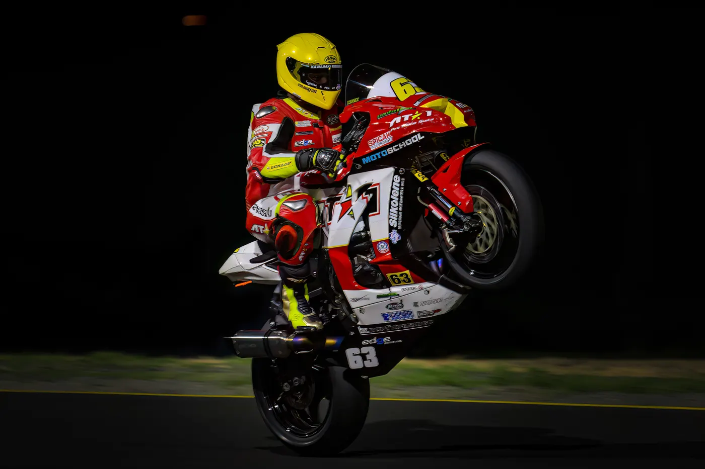 AT1 rider at St George Summer Night Series