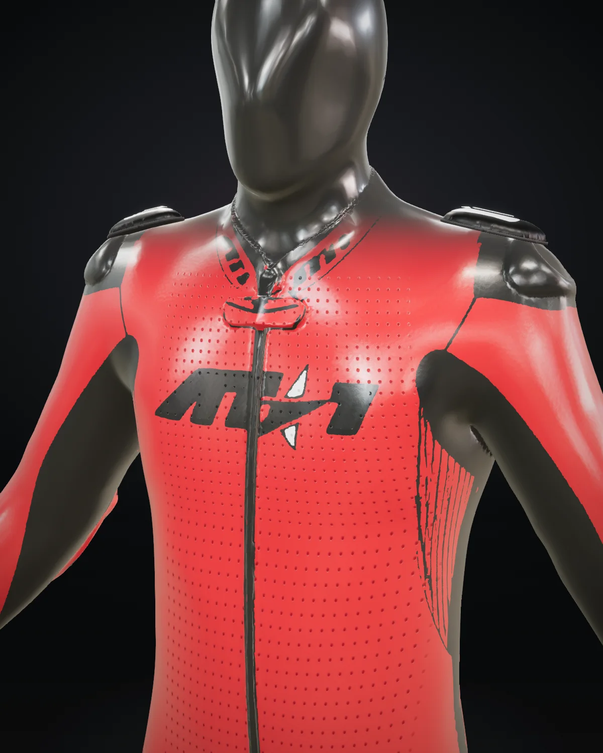 Crimson GP — Chest detail