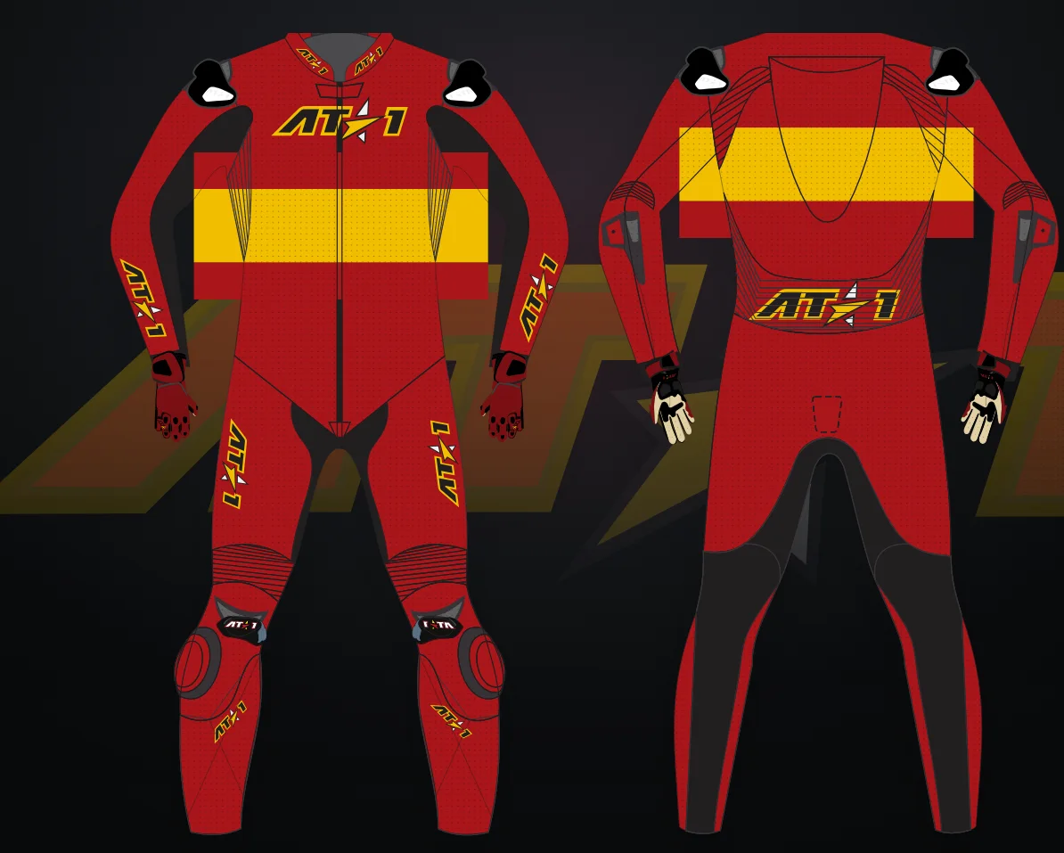 España Roja — Technical flat