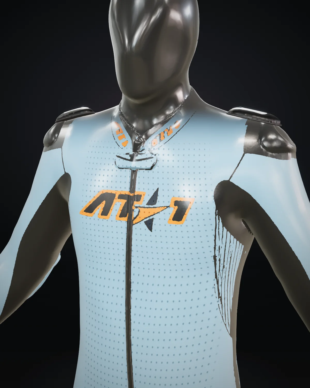 Heritage 68 — Chest detail