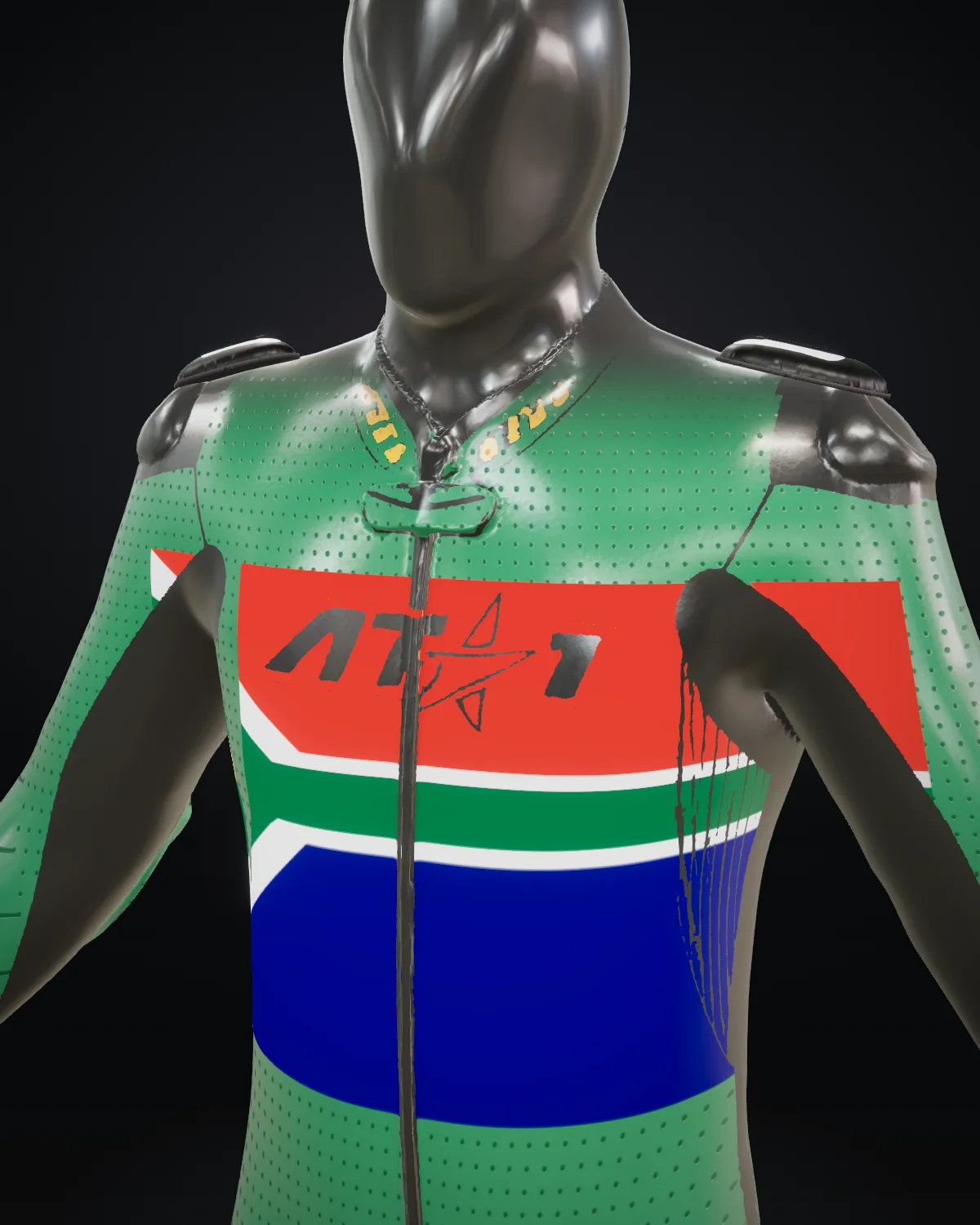 Mzansi — Chest detail