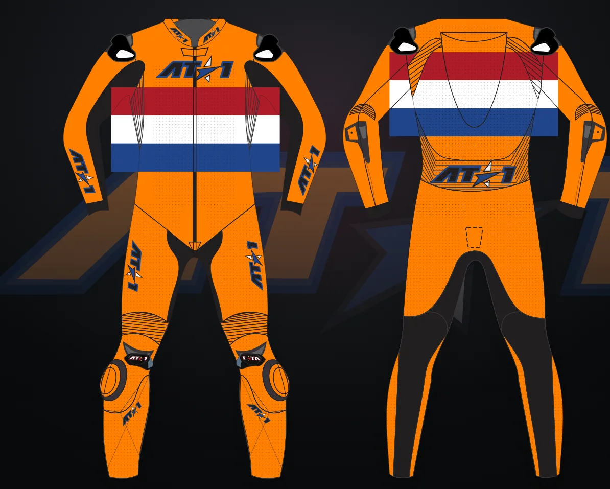 Oranje — Technical flat
