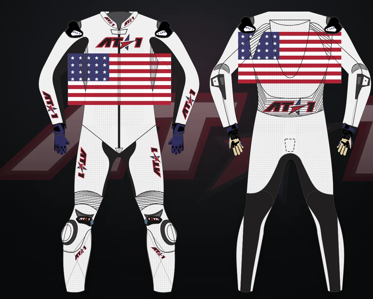 Stars & Stripes — Technical flat