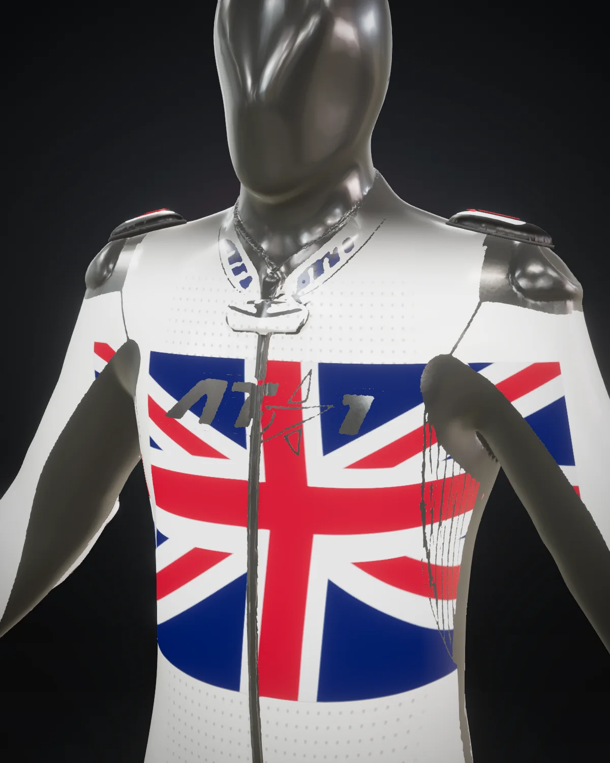 Union Jack — Chest detail